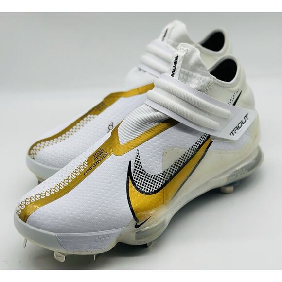 NEW Nike Air Force Zoom Mike Trout 7 Baseball Cleats CI3134-106 Men Size 12 - Picture 1 of 7